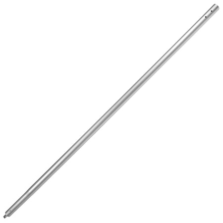 6' Anodized Aluminum Swaged Button Handle - 1-3/4" Diameter (Silver)