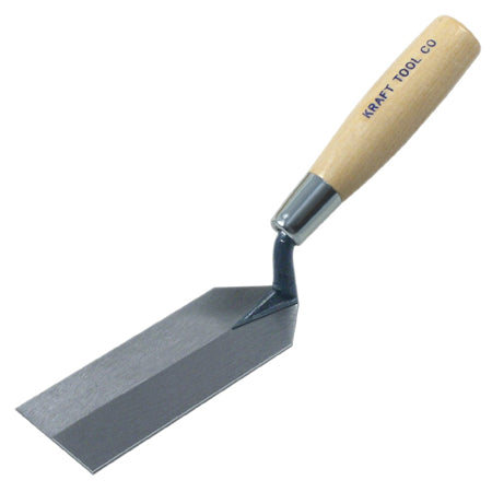 5" x 2" Margin Trowel with Wood Handle
