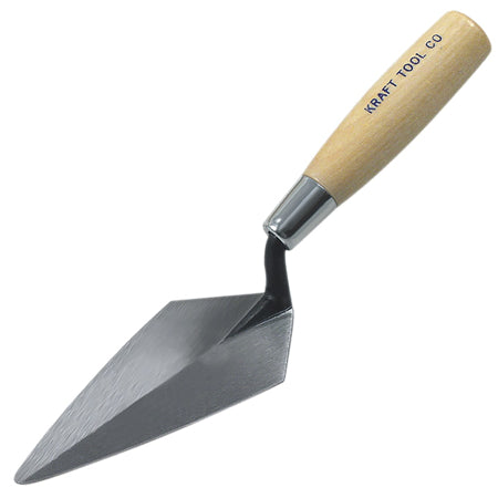 5" x 2-1/2" Pointing Trowel with Wood Handle