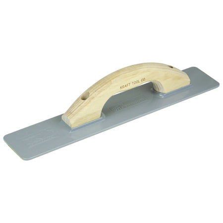 16 in. x 3-1/8 in. Square End ThinLine Pro Magnesium Hand Float (Wood Handle) - KRAFT