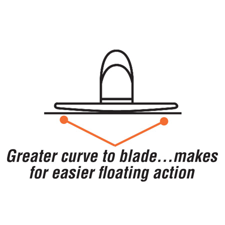 16 in. x 3-1/2 in. Square End MAG-150™ Float (Wood Handle) - KRAFT