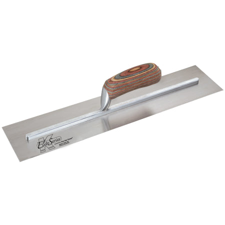 Elite Series Five Star™ 16" x 4" Carbon Steel Cement Trowel with Laminated Wood Handle