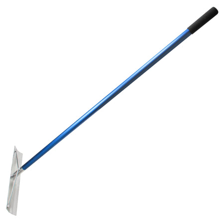 19-1/2 in. x 4 in. Right Angle Concrete Placer (No Hook, Blue) - KRAFT