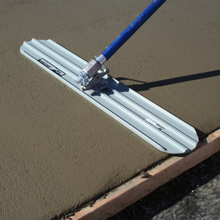 60 in. Round End Magnesium Bull Float Blade - KRAFT