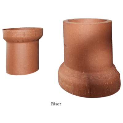 10X12 CLAY DRIVEWAY CROCK RISER
