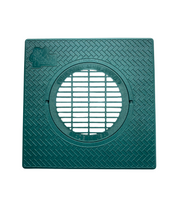 12" x 12" Turf Restrictor Plate &Drain Grate or Solid Plug-FDM
