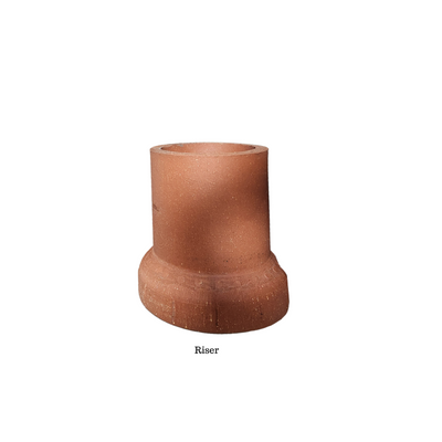 12"X12" CLAY DRIVEWAY CROCK RISER