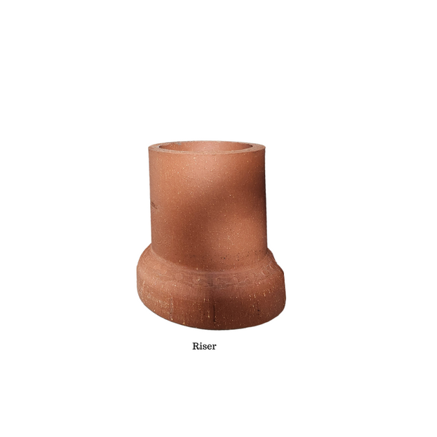 12"X12" CLAY DRIVEWAY CROCK RISER