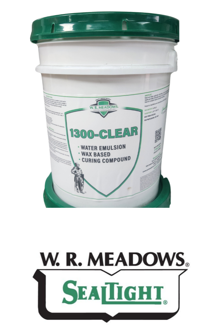 1325-CLEAR Water-Emulsion, Wax-Based Concrete Curing Compound W.R. Meadows