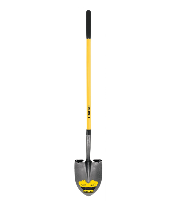 48" Shovel, Fiberglass Handle with 9 in. Grip (TruPro)