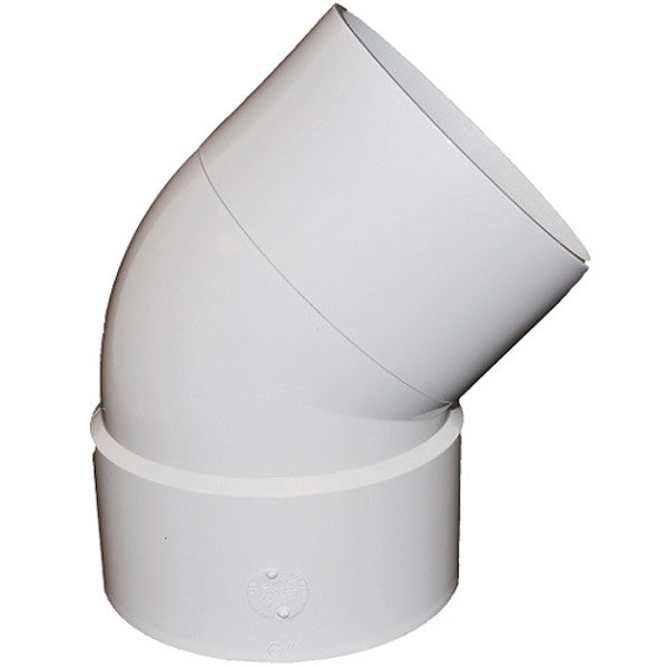 4" 45 deg 1/8 Bend Street Ell SDR35