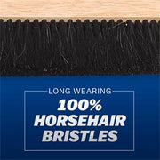 Wood Backed Concrete Brooms Horsehair 48"
