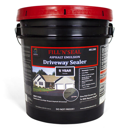 ALCM Fill N Seal Asphalt Emulsion Driveway Sealer - 5 year formula