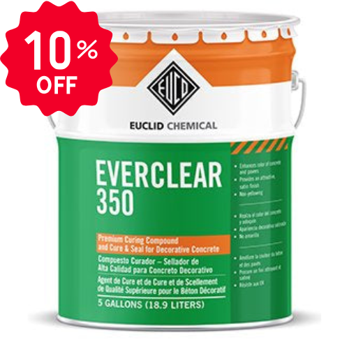 EVERCLEAR 350 5 GAL, EUCLID CHEMICAL Concrete Sealer