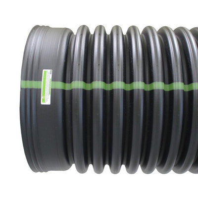 ADS 12 in. x 20 ft. Bell End x Spigot Plastic Drainage Pipe