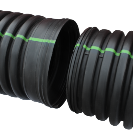 ADS N-12 20' x 4" HDPE Corrugated Soil Tight Solid Dual Wall Pipe