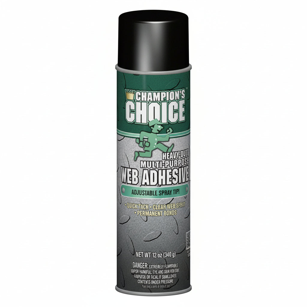 Champion's Choice® Multi-Purpose Web Adhesive - 12 oz.
