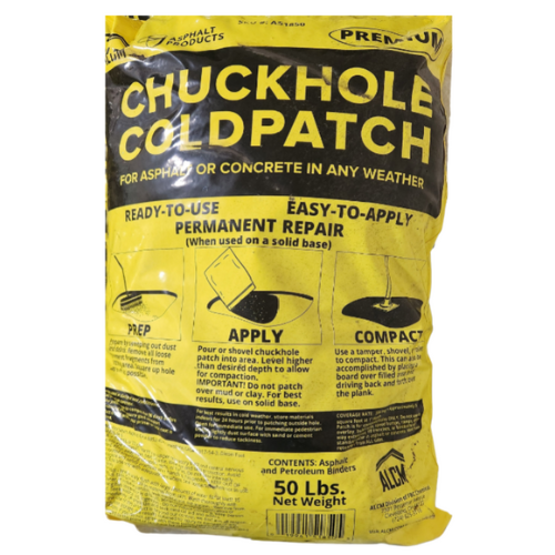 Chuckhole Cold Patch (50 LB.) - ALCM – AllContractorsSupply