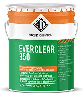 EVERCLEAR 350 5 GAL, EUCLID CHEMICAL Concrete Sealer
