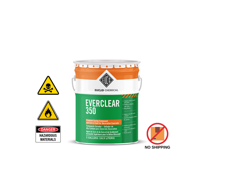 EVERCLEAR 350 5 GAL, EUCLID CHEMICAL Concrete Sealer