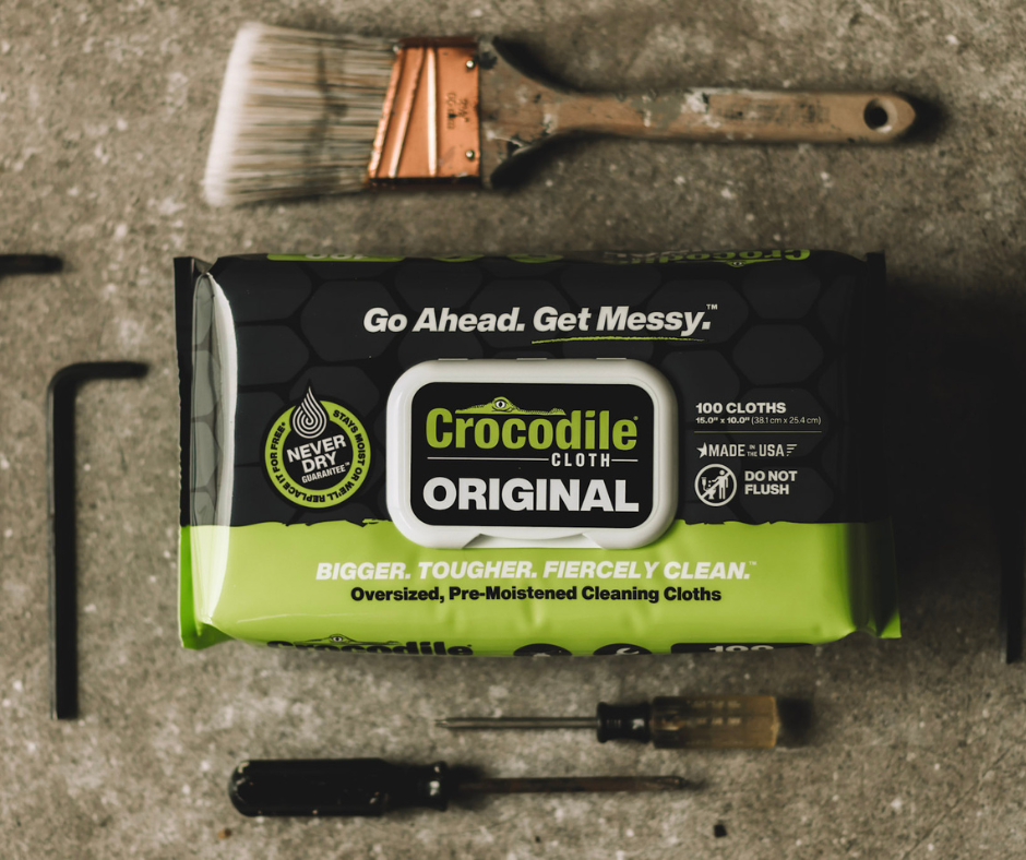 Crocodile Cloth- ORIGINAL- 100ct Huge Cloths