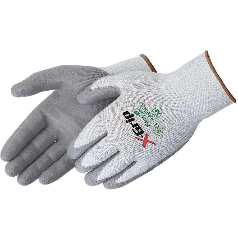 Gray Polyurethane Cut Resistant Gloves (12 Pack)