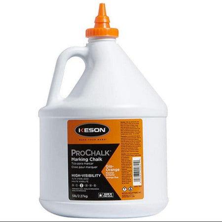 Keson ProChalk High Visibility Orange Chalk 5lb