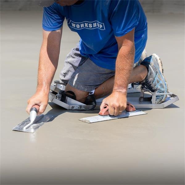 MARSHALLTOWN Stainless Steel Knee Board With Knee Pads-2