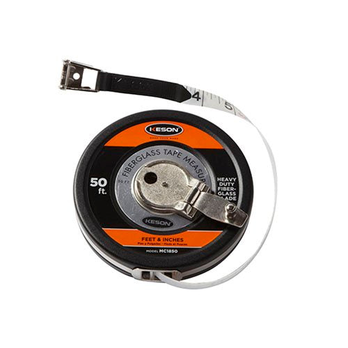 MC Series 50' Fiberglass Tape Measure