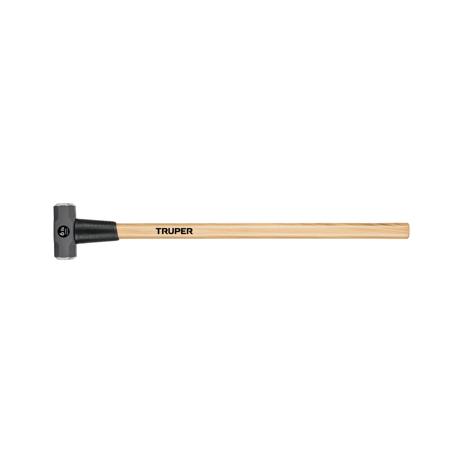 36 in. Sledge Hammer with Wood Handle (6 lb.) - TRUPER