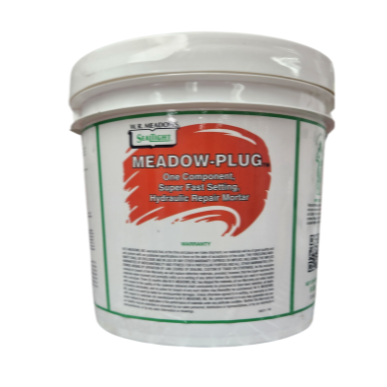 MEADOW-PLUG Super Fast Setting, Hydraulic Repair Mortar