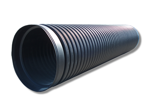Smooth Flow Pipe w/Bell and Gasket Solid