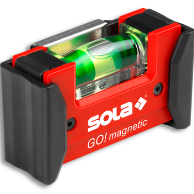 SOLA GO! Magnetic Clip Pocket Level