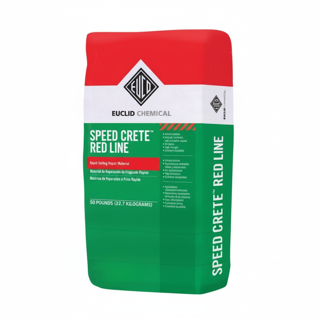 Speed Crete Red Line (50 lb.) - EUCLID CHEMICAL – AllContractorsSupply