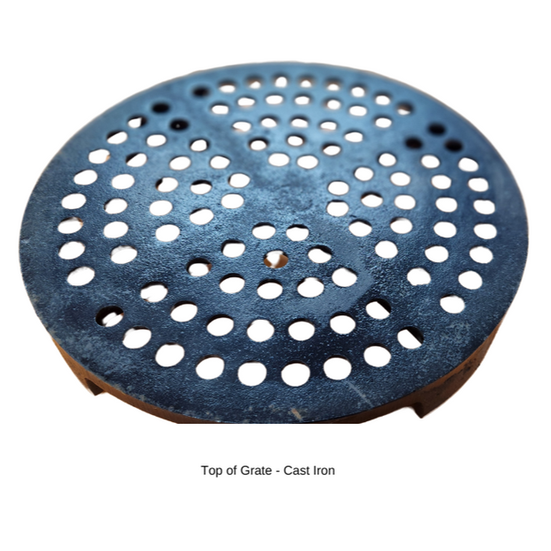 STRAINER-CI, FITS 12" CROCK, 14-1/2" DIA-Top