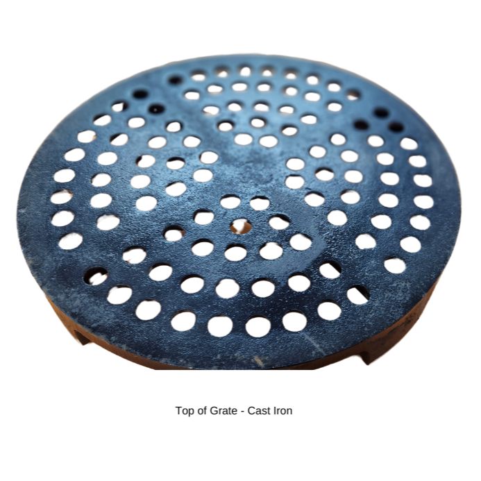 STRAINER-CI, FITS 12" CROCK, 14-1/2" DIA-Top