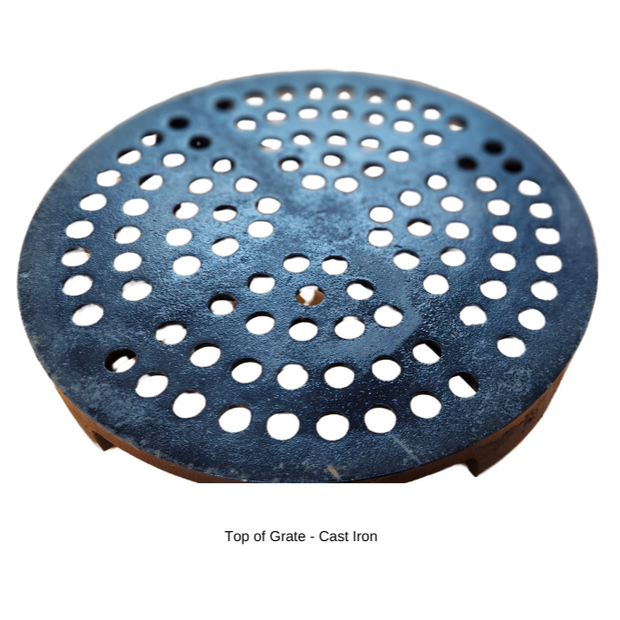STRAINER-CI, FITS 8" CROCK, 10-1/4" DIA-Top