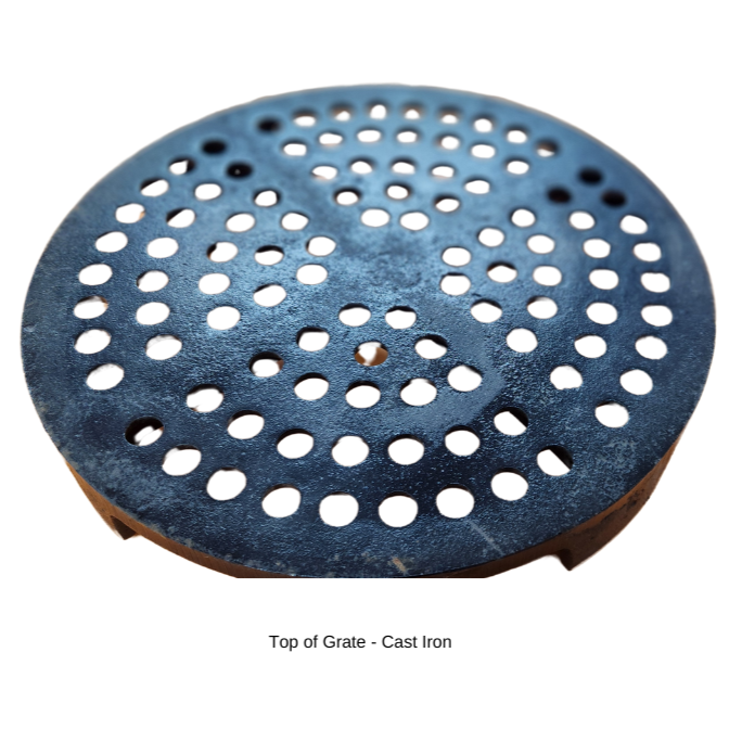STRAINER-CI, FITS 8" CROCK, 10-1/4" DIA-Top