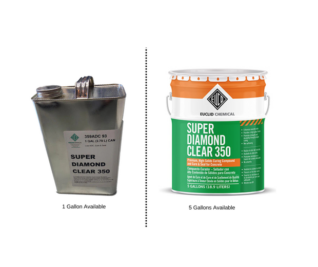 SUPER DIAMOND CLEAR 350 5 GAL, EUCLID CHEMICAL Concrete Sealer