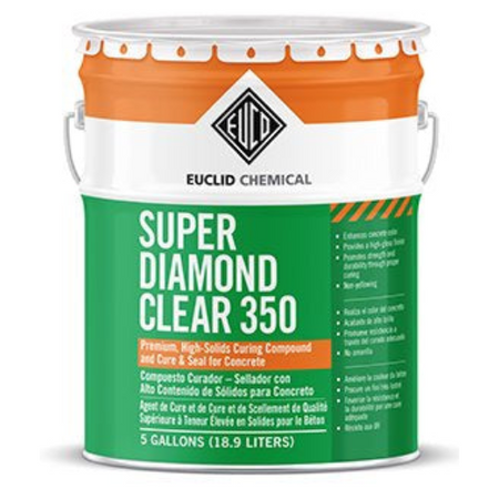 SUPER DIAMOND CLEAR 350 5 Gallon EUCLID CHEMICAL