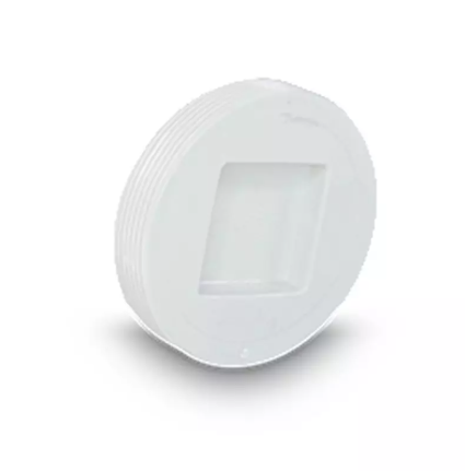 6" PVC SWR REC THRD CO PLUG