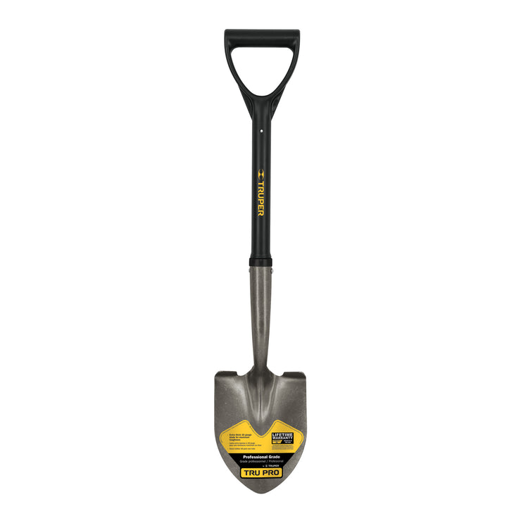 TruPro round point trunk buddy, 20" D fiberglass handle