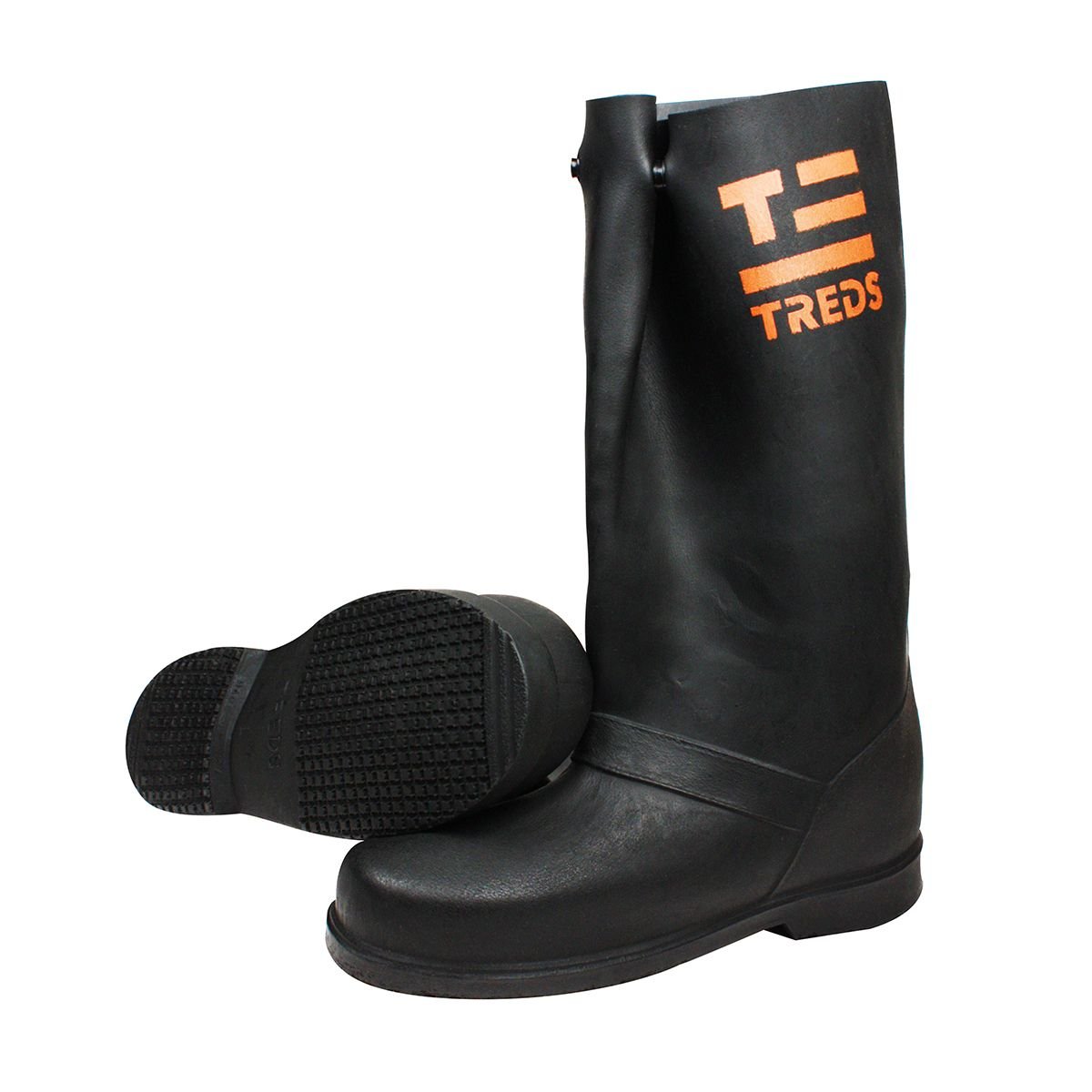 TREDS Boot 17" Over the Boot, Tough Pull on Rubber Boot, Rain, Slush, Snow and Construction-3