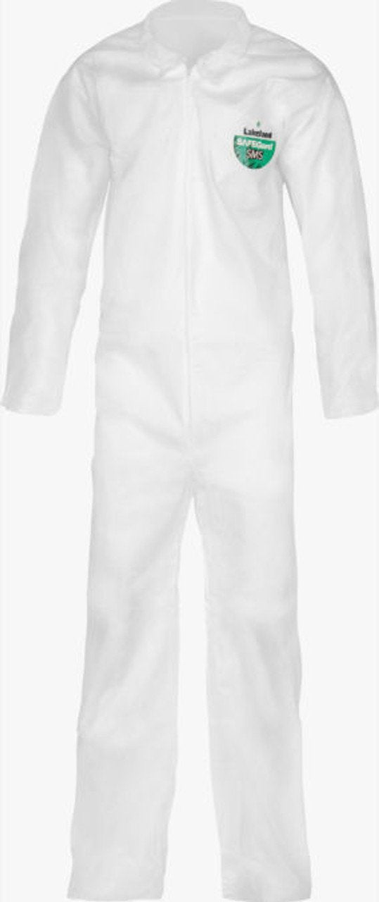White MicroMax NS Coverall, Zipper