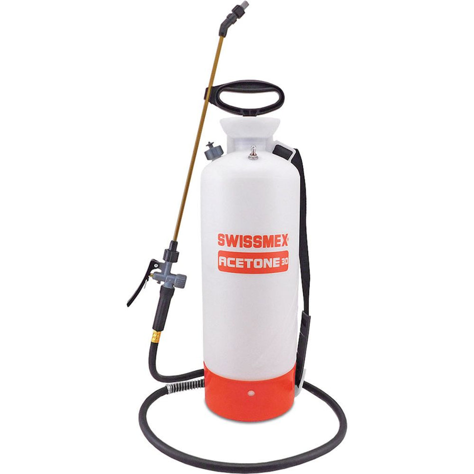 2.3 Gallon Acetone Pump Compression Sprayer Impact and UV Resistant Poly Tank. MX322310 (8LBS)