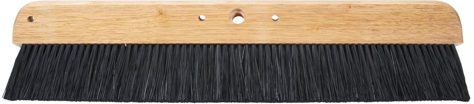 24 in. Concrete Broom with Polypropylene Bristles (Wood Block) - MARSHALLTOWN