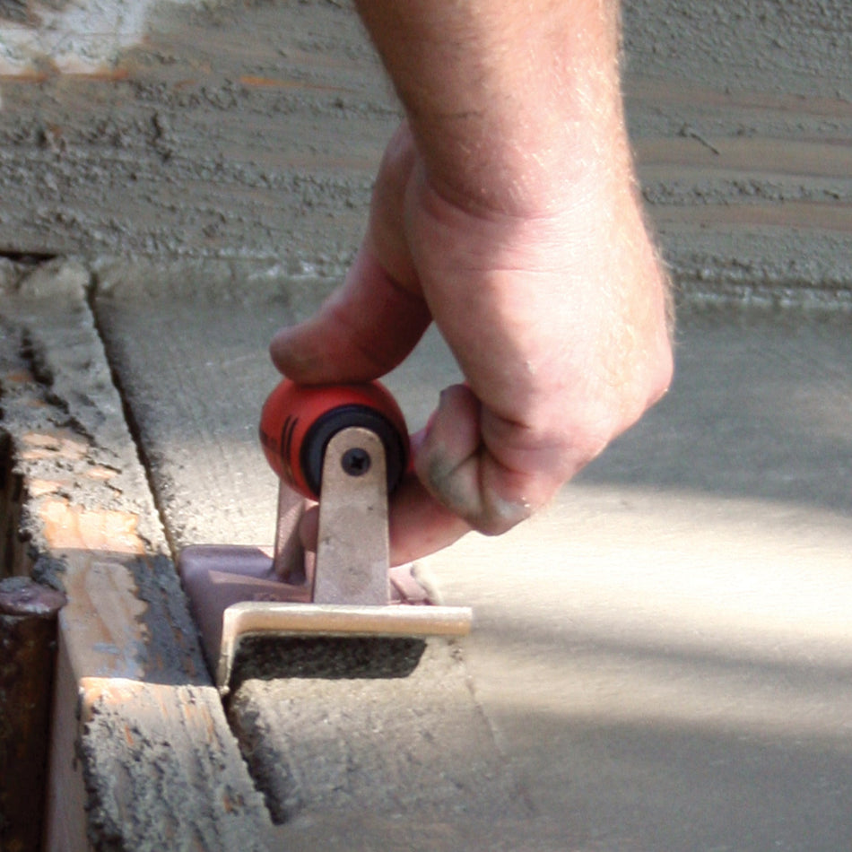 6"x2-3/4"  1/4"R Bronze Edger w/ProForm® Hdl