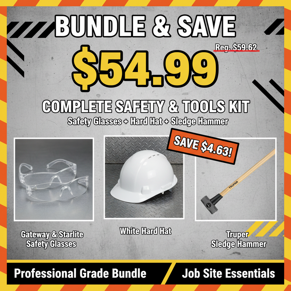 Safety & Tools Starter Kit Bundle