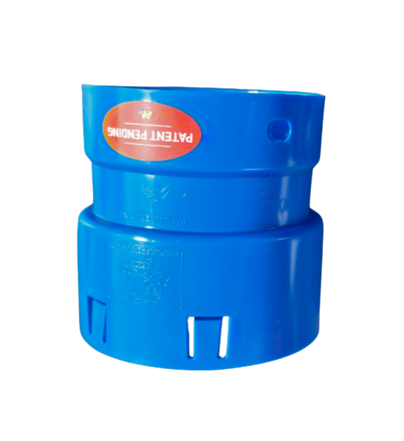 4" Corrugated to 4" PVC HDPE Coupler