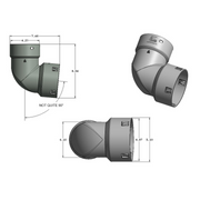 4 in. Turf Restrictor Plate & Drain Grate or Solid Plug Connects to 4 in. Corrugated-FDM